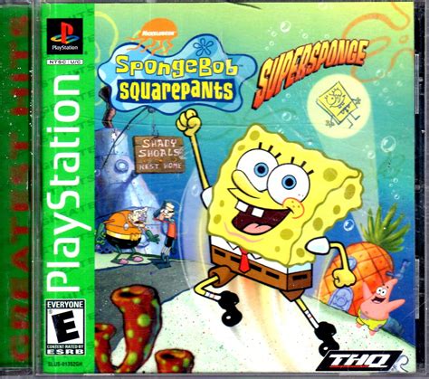 PlayStation - SpongeBob SquarePants SuperSponge - Video Games