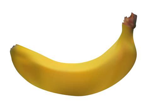 Banana Isolated White Background Free Stock Photo - Public Domain Pictures