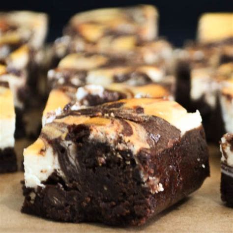 Baileys Cheesecake Marble Brownies Recipe