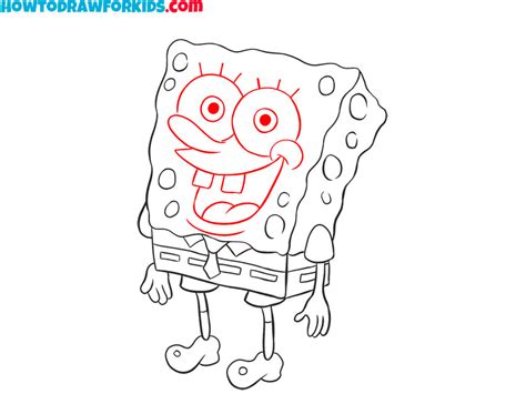 Realistic Spongebob Drawing