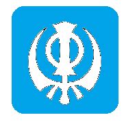 Meaning of 🪯 Khanda (Sikh Symbol) Emoji in 26 Languages