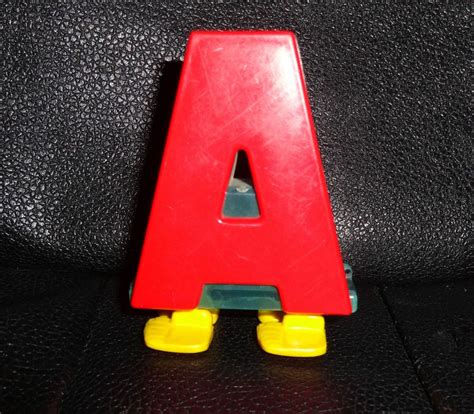 VTG A Big Birds Blunder proof Walking Letters Alphabet Sesame Street Spelling Pc | Big bird ...