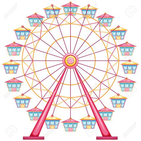 Simple Ferris Wheel Drawing at GetDrawings | Free download