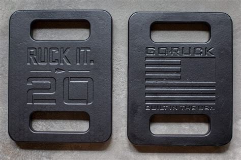 GORUCK Steel Plates Released - All Day Ruckoff