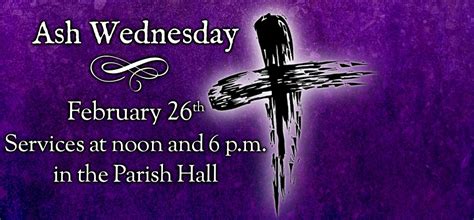 Ash Wednesday Services | All Saints Episcopal Church