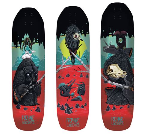 DARKSIDE RITUAL // Rayne Longboards on Behance