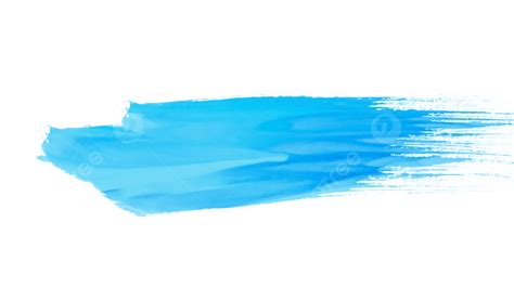 Blue Brush Stroke PNG Transparent, Brush Light Blue Brush Stroke ...