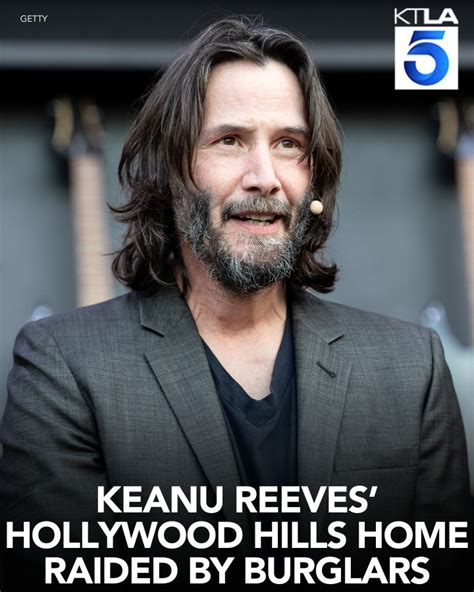 KTLA 5 News - The Hollywood Hills home of actor Keanu...