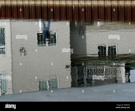 Reflection Of Water On Beach Stock Photo - Alamy