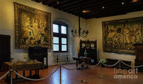 Interior Chateau Royal d Amboise French Chateau Region The Loire Valley Photograph by Wayne ...