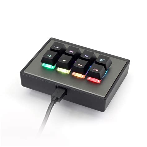 MAX FALCON-8 RGB Custom Programmable Mini Macropad Mechanical Keyboard (Assembled)