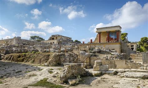 Knossos Palace. Crete, Greece Stock Image - Image of crete ...