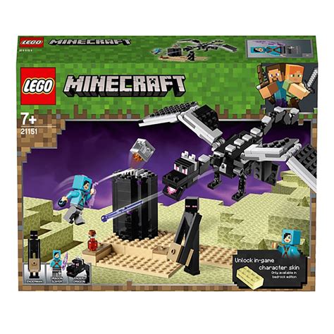 LEGO Minecraft The End Battle - 21151 - Toys And Games from W. J. Daniel Co. Ltd. UK