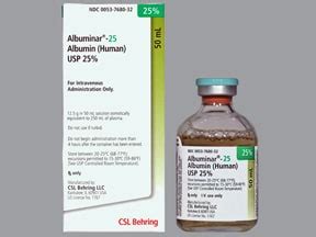 Albuminar 25 % intravenous : Uses, Side Effects, Interactions, Pictures ...