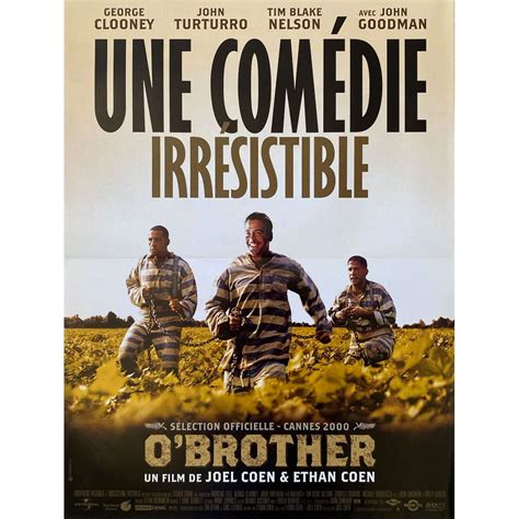 O BROTHER French Movie Poster - 15x21 in. - 2000