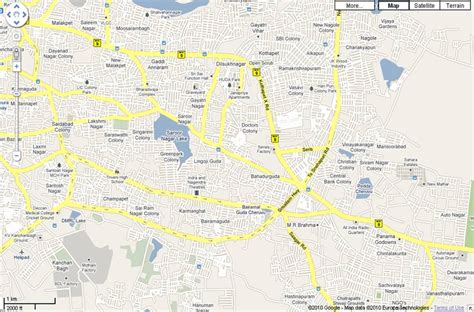 Dilsukhnagar - Suburb Map - Hyderabad India Online