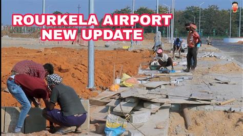 Rourkela Airport Work Process | Hockey Stadium Rourkela || Budhram vlogs - YouTube