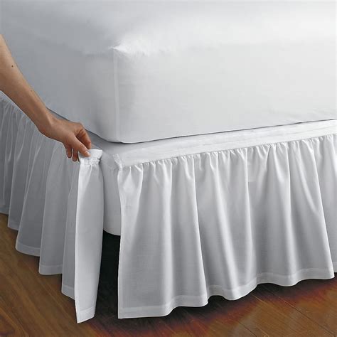 Detachable Gathered Bedskirt . What a great idea | How to make bed, Bedskirt, Company store bedding