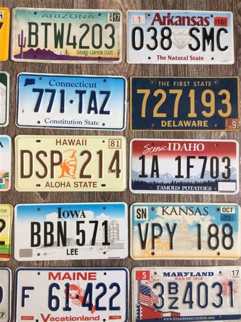 USA license plates ALL 50 STATES - Catawiki