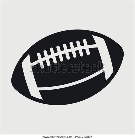 Rugby Ball Silhouette Printable Vector Design Stock Vector (Royalty Free) 1933946096 | Shutterstock