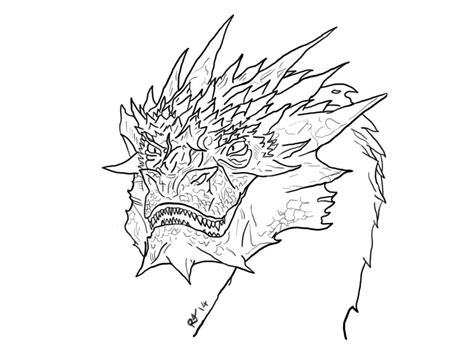 Smaug Dragon Drawing at GetDrawings | Free download