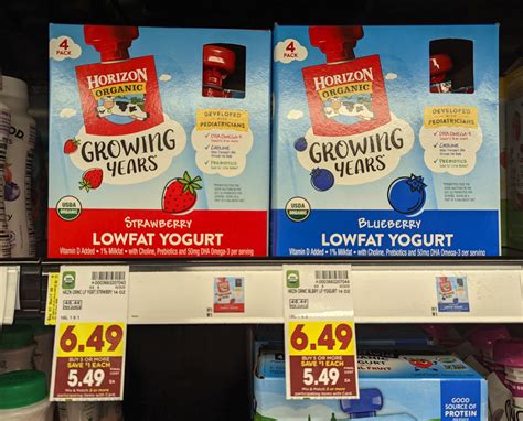 Horizon Organic Growing Years Yogurt Pouch 4-Pack As Low As $2.49 At ...