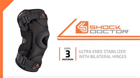 Shock Doctor – How to Fit Ultra Knee Brace With Bilateral Hinges (SD875) - YouTube