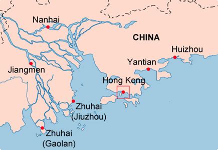 Yantian Port China Map - China Map Tourist Destinations