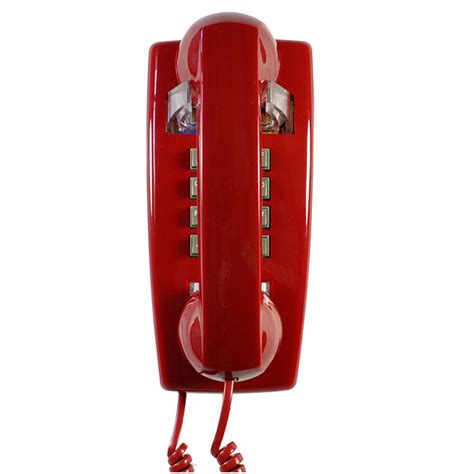 Buy Analog Wall Phone with Cord Classic Corded ed Telephones Landline Vintage Extra Loud Ringer ...