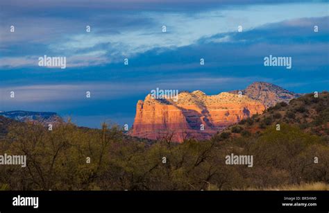 Sedona Arizona Sunset Stock Photo - Alamy