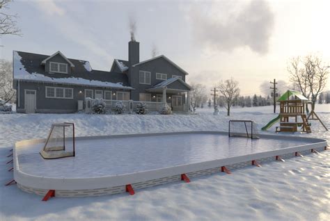 All EZ ICE Backyard Ice Hockey Rinks of all custom and standard sizes ...