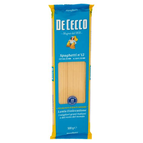 De Cecco Spaghetti n°12 500 g | Carrefour