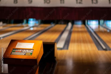 Bowling Alley Lanes Stock Photo | Adobe Stock