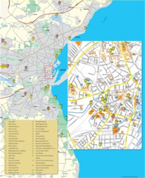 Aarhus Map | Denmark | Detailed Maps of Aarhus