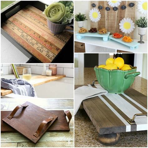 Creative DIY Wooden Tray Project Ideas | Diy tray, Diy serving tray, Wooden tray