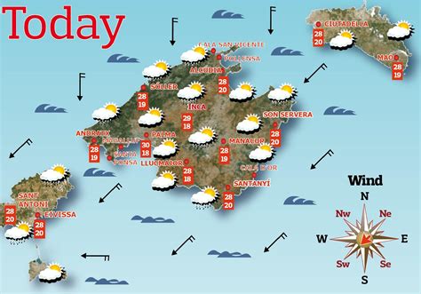 Weather in Majorca today