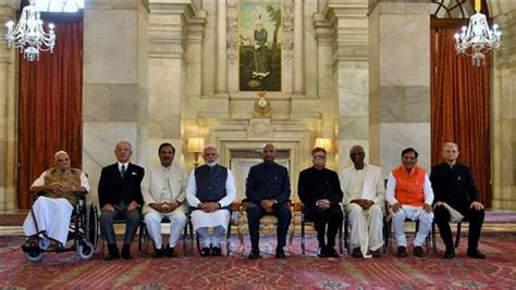 The President of India, Shri Ram Nath Kovind presented the prestigious Gandhi Peace Prize for ...