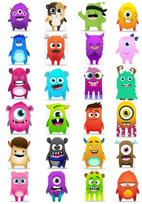 24 Mixed DOJO Monsters Large Sticky White Paper Stickers Labels NEW | eBay | Dojo monsters, Dojo ...