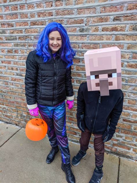 Minecraft costume head DIY: Free Villager printable for Halloween or a ...