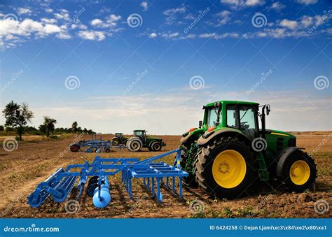 Tractor - Modern Agriculture Equipment Editorial Stock Photo - Image ...