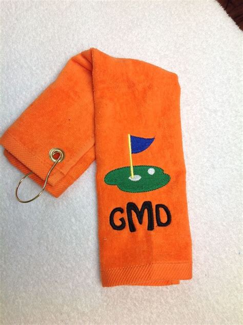 A personal favorite from my Etsy shop | Golf towels, Personalized golf towels, Personalized golf