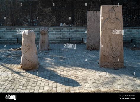 Stone carvings preserved to this day at the cemetery of eunuchs ...