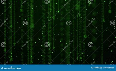 Digital numbers background stock illustration. Illustration of math - 78989955