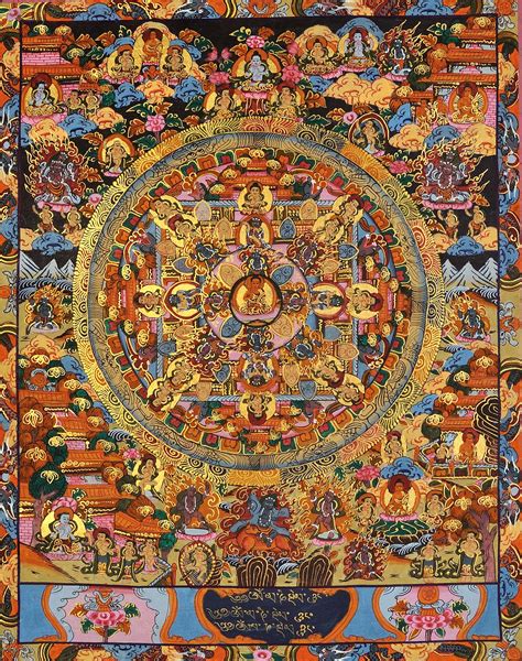 The Buddha Mandala (Tibetan Buddhist)