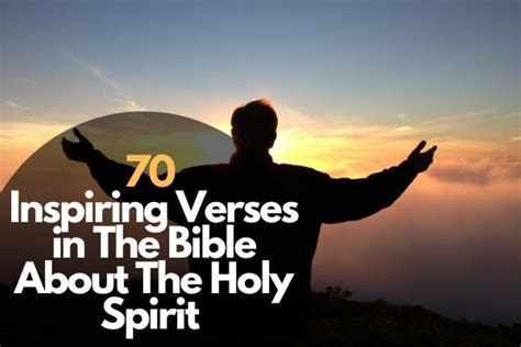 70 Inspiring Verses in The Bible About The Holy Spirit – Bible Verses ...