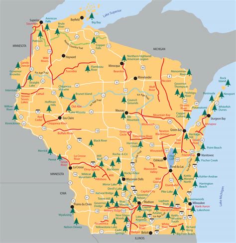 Stallion Leather: Wisconsin State Parks and Camping