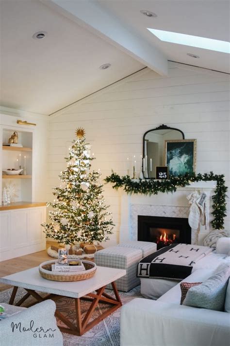 Cozy Minimalist Christmas Home Tour - Modern Glam