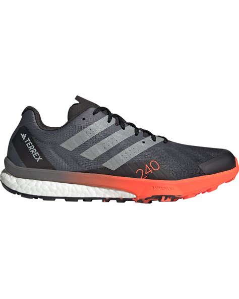 adidas TERREX Speed Ultra Men's Trail Shoes - Core Black/Matte Silver ...