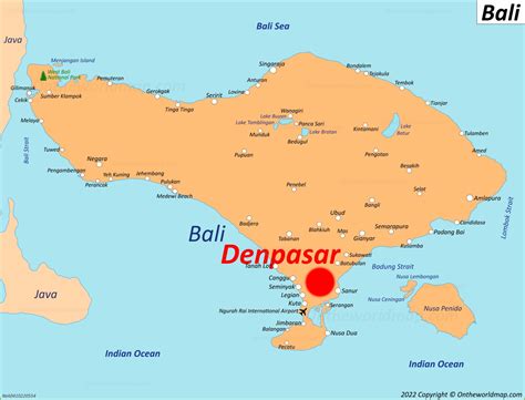 Denpasar Map | Bali, Indonesia | Discover Denpasar with Detailed Maps