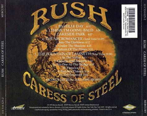 Rush - Caress of Steel (1975)